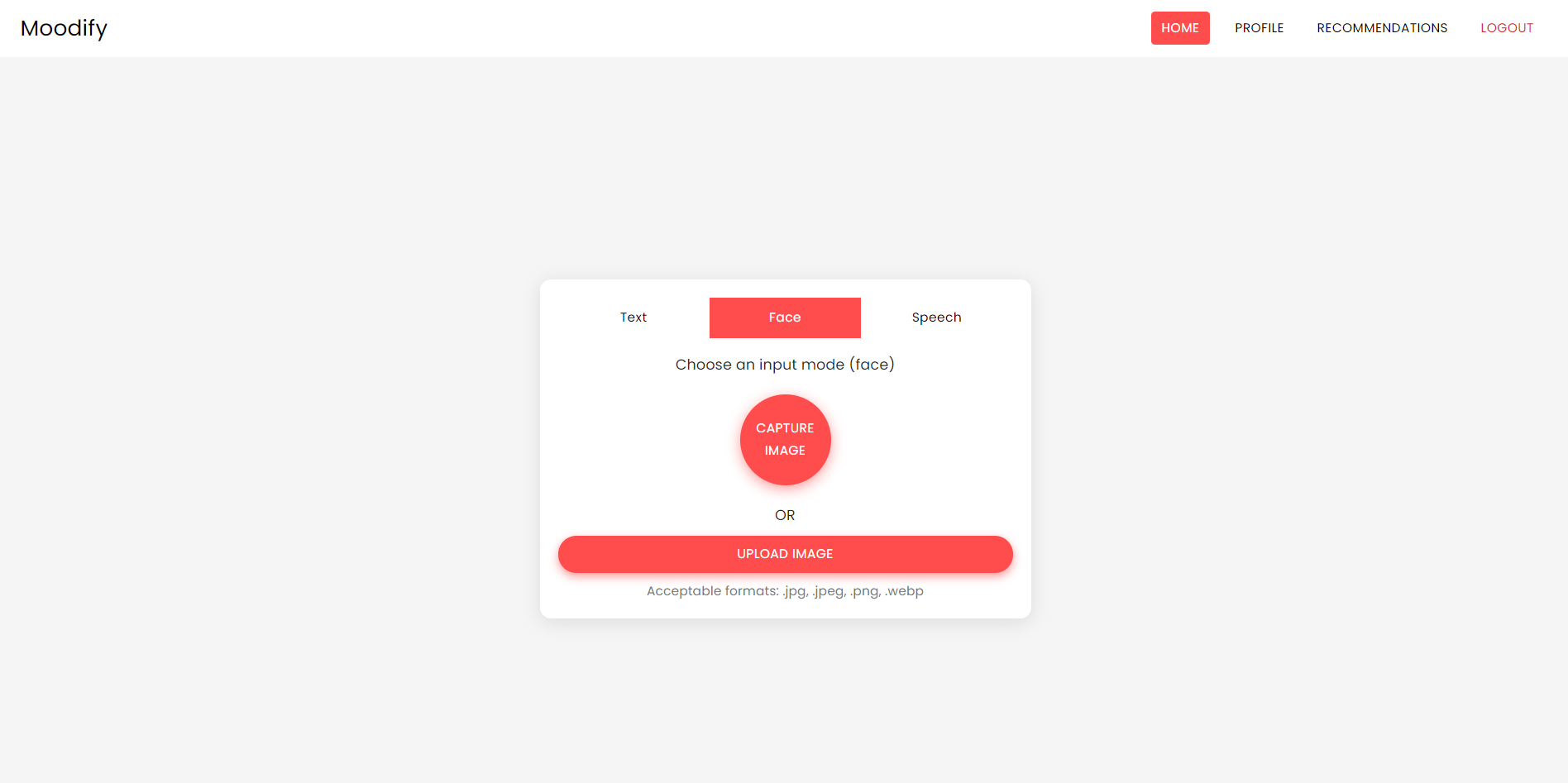Facial Input