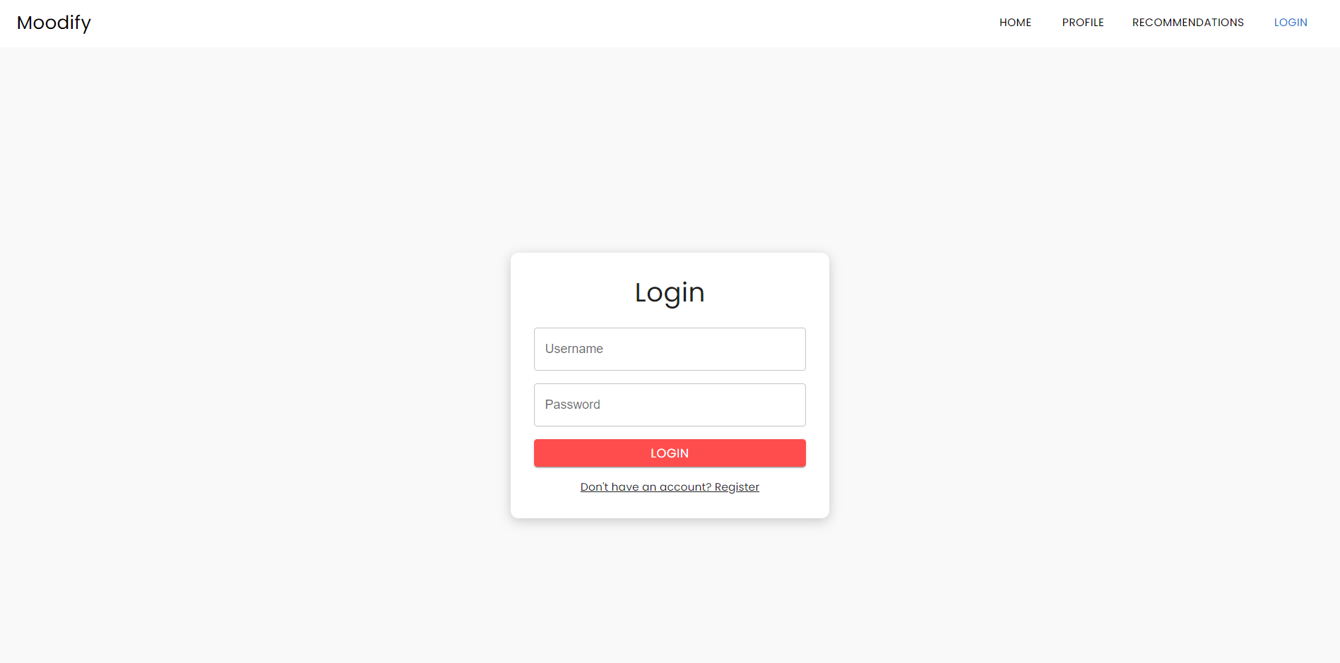 Login Page