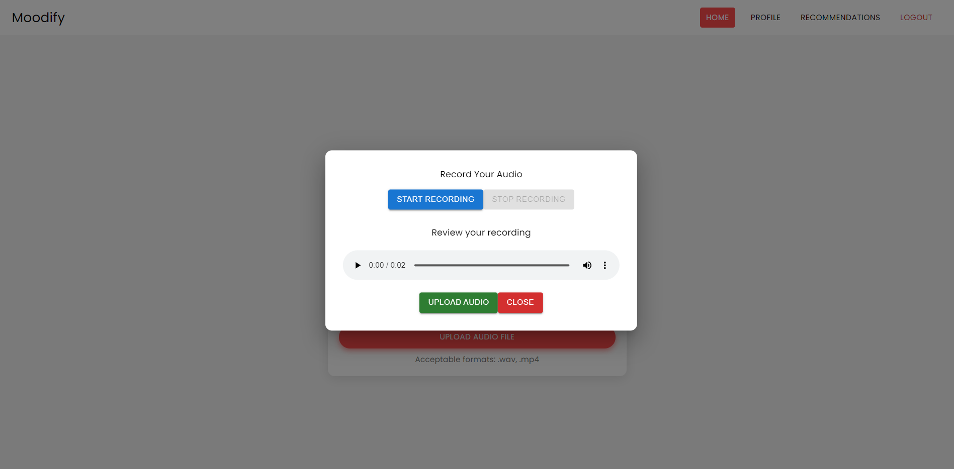 Speech Input