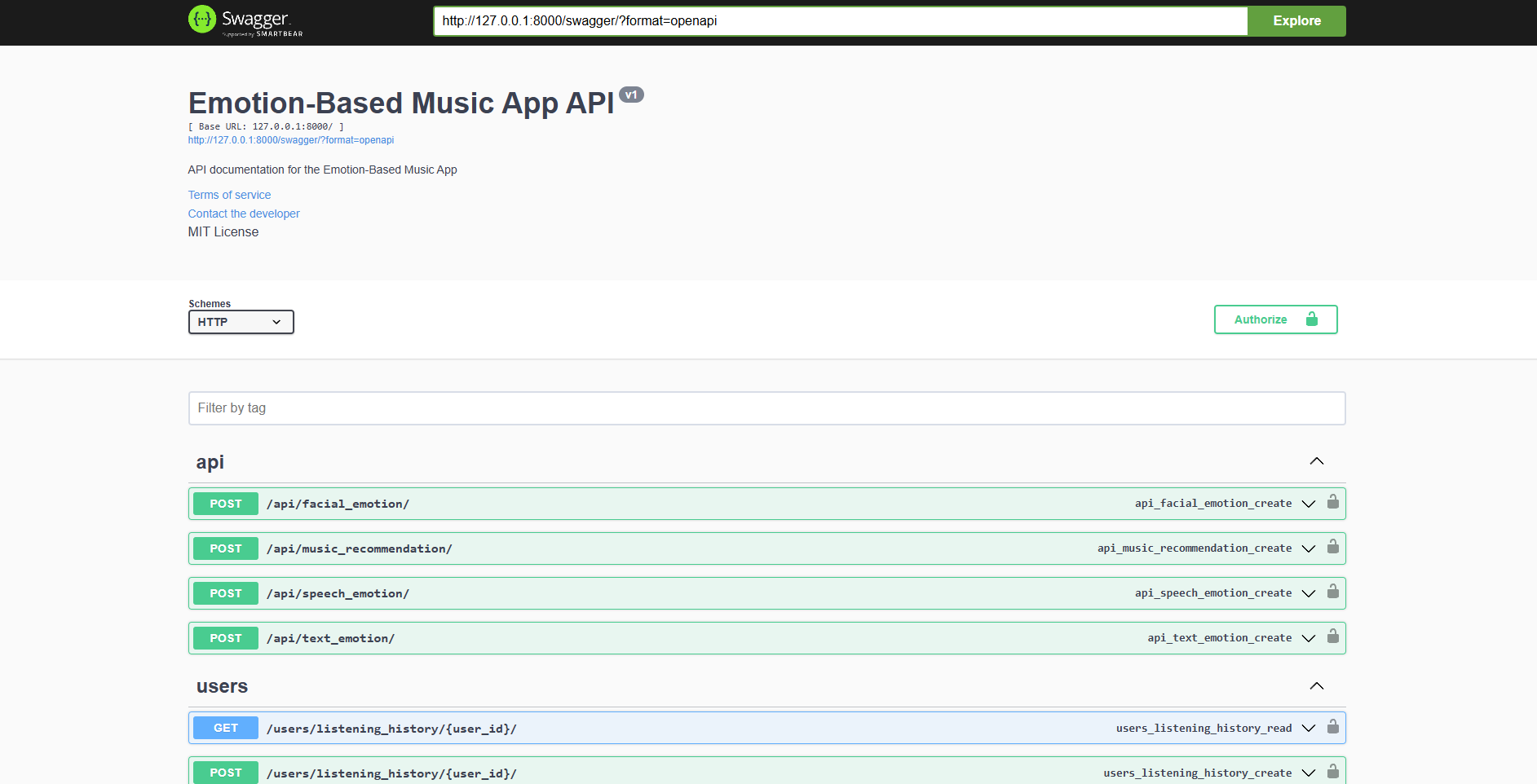 Swagger UI