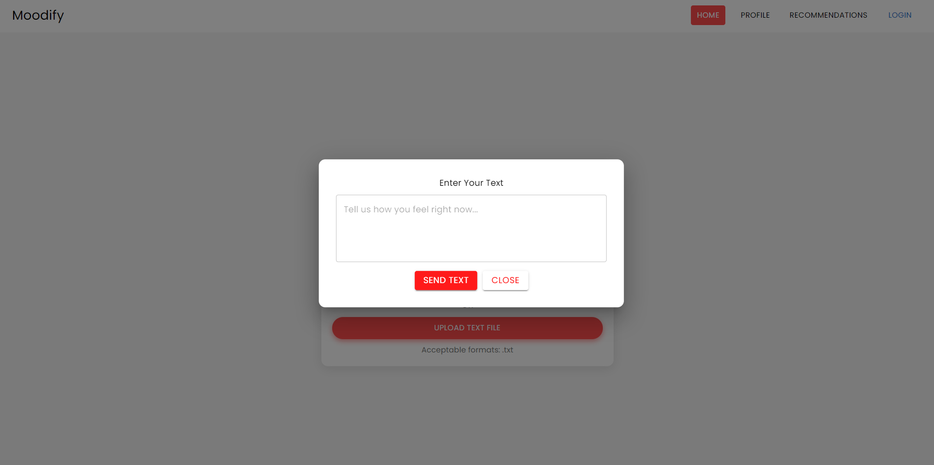 Text Input